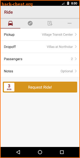 Northstar Village Transit screenshot