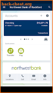 Northwest Bank Rockford screenshot