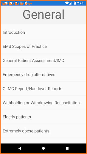 Northwest Community EMS System SOPs screenshot