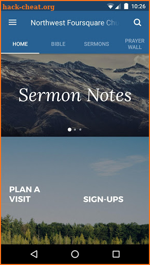 Northwest Foursquare Church screenshot