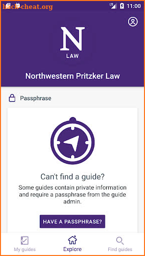 Northwestern Pritzker Law screenshot