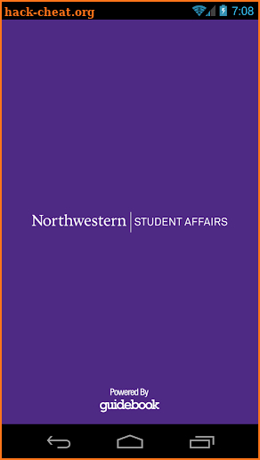 Northwestern Student Affairs screenshot