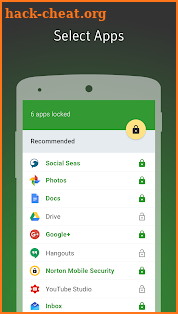 Norton App Lock screenshot