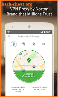 Norton Wifi Privacy VPN Proxy – Security & Unblock screenshot