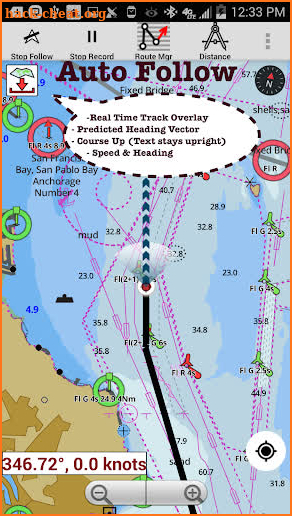 Norway: Marine Navigation Charts & Fishing Maps screenshot