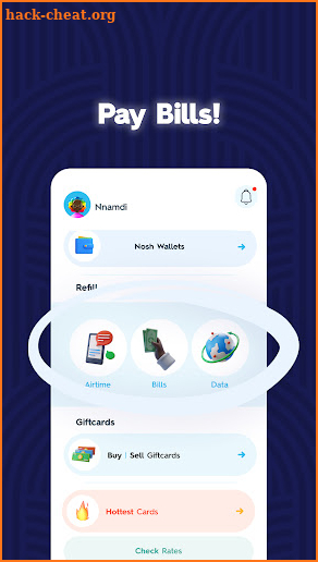 NOSH: Gift Card Trading, Refill & Payments screenshot