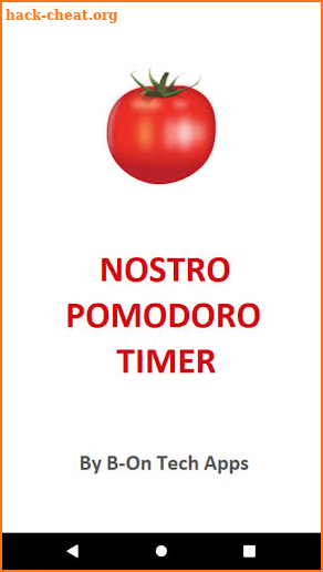 Nostro Pomodoro Timer screenshot