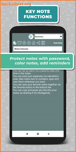 Notagenda - Note & Calendar & Tasks & Alarm screenshot