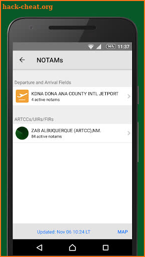 NOTAMs Pro screenshot