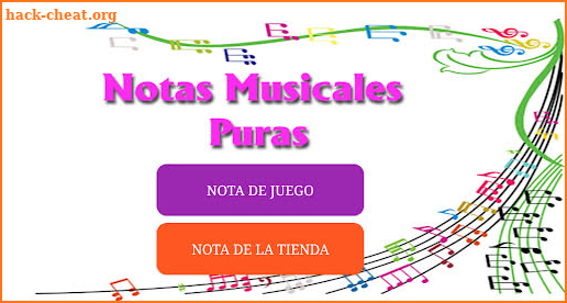 Notas Musicales Puras screenshot