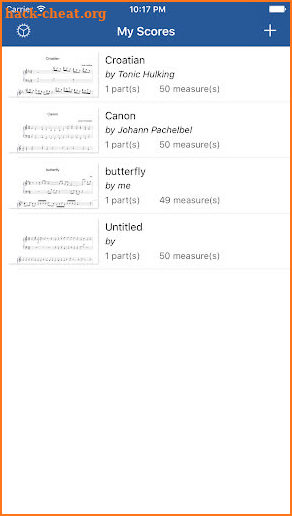 Notation Pad - Sheet Music Score Composer screenshot