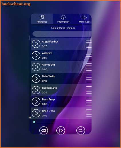Note 20 Ultra Ringtone screenshot