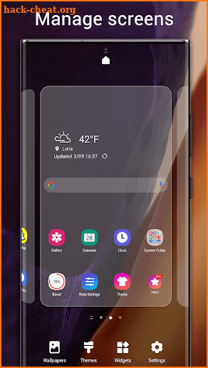 Note Launcher 2021- Launcher for Galaxy Note style screenshot