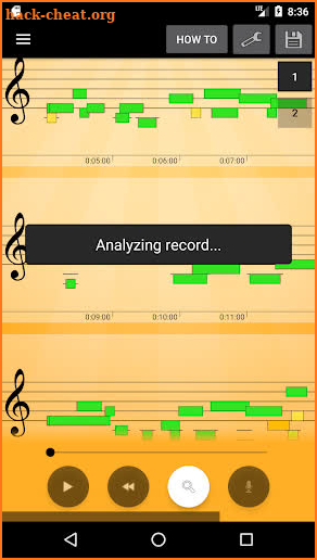 Note Recognition - Convert Music into Sheet Music screenshot