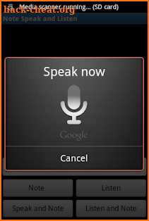 Note, Speak, Listen for Deaf screenshot