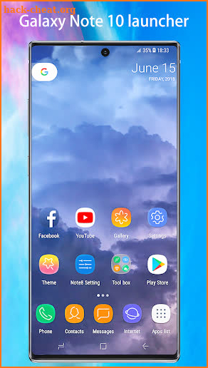 Note10 Launcher -Galaxy Note8/Note9/Note10 launche screenshot