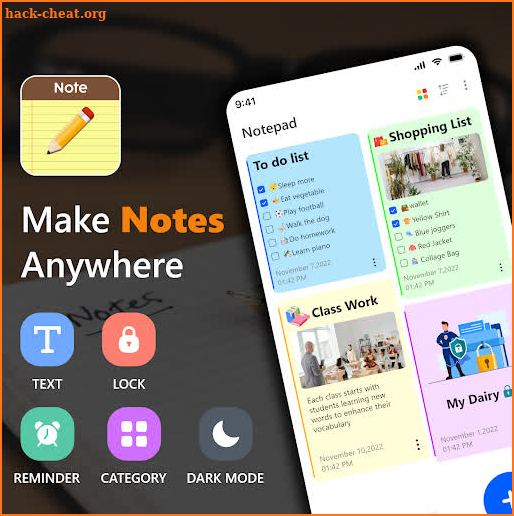 Notebook - Notes & Notepad App screenshot