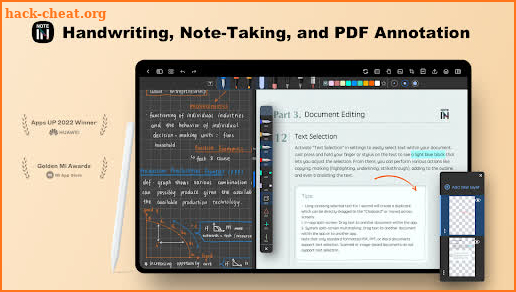 Notein: Handwriting,Notes,PDFs screenshot