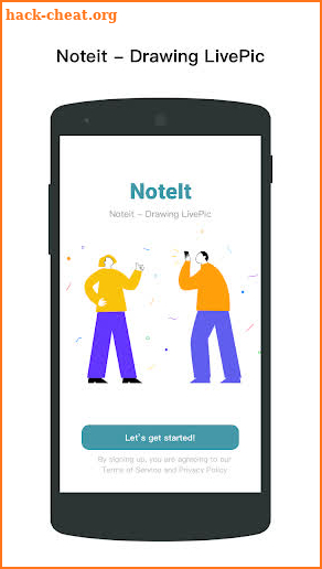 NoteIt: Drawing Widget App screenshot