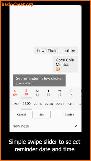 Notenger – notes and reminders screenshot