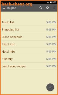 Notepad & To Do List screenshot