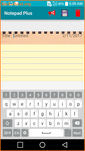 Notepad Plus - To-Do & Diary screenshot