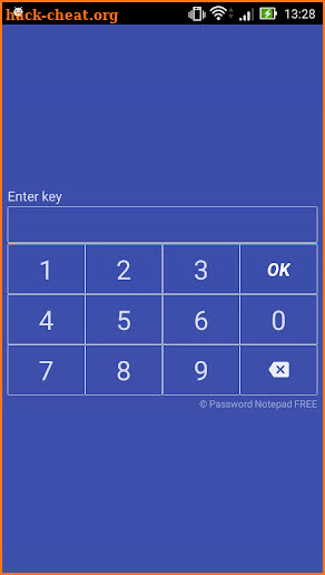 Notepad with password PRO screenshot