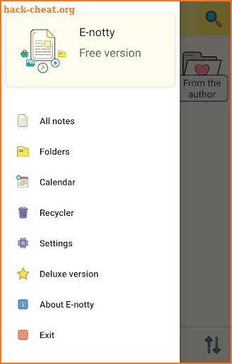 Notepad without ads screenshot