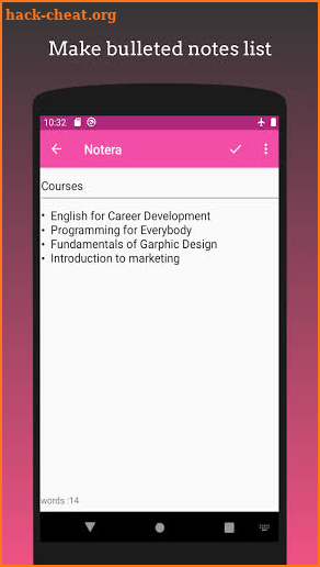 Notera - Take notes screenshot