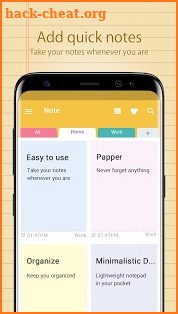 Notes : Colorful Notepad Note,To Do,Reminder,Memo screenshot