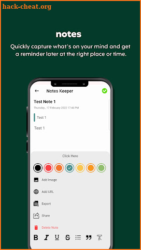 Notes Keeper screenshot