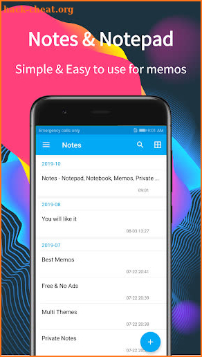 Notes - Notepad, Notebook, Memos, Private Notes screenshot