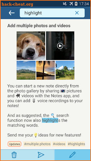 Notes with pictures - easy notepad with images screenshot