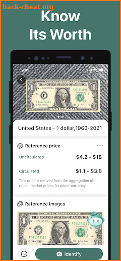 NoteSnap - Banknote Identifier screenshot