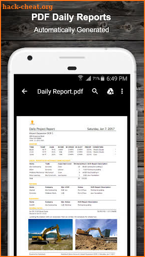 NoteVault Notes! Construction Daily Reports screenshot