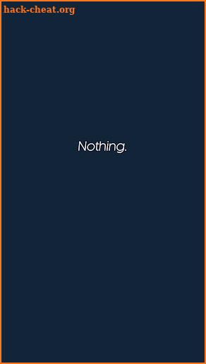 ﻿Nothing. 2021 screenshot