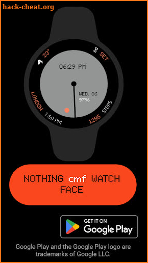 Nothing cmf Watch Face screenshot