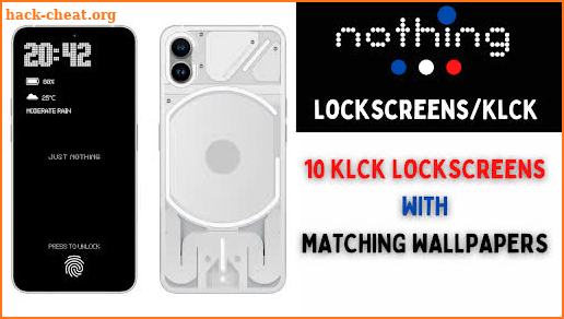 Nothing Lock Screen (KLCK) screenshot