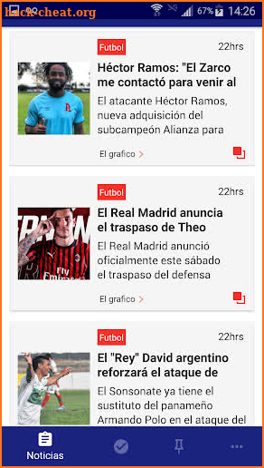 Noticias Salvadoreñas screenshot