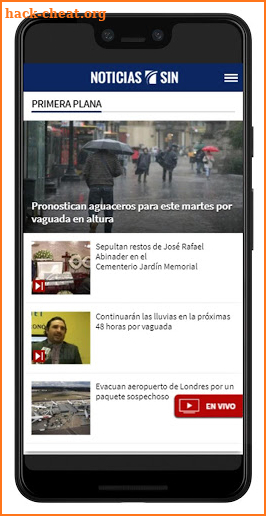 Noticias SIN screenshot