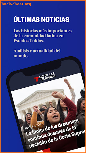 Noticias Telemundo screenshot