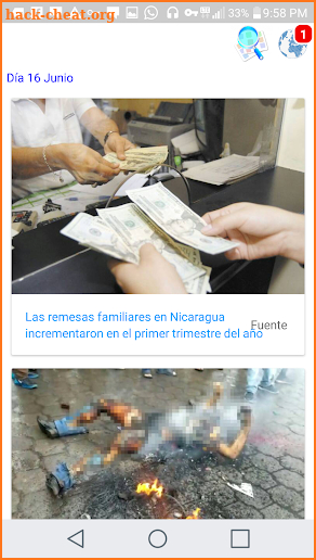 Notifícame Nicaragua screenshot