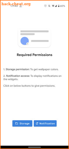 Notification Widget (Android 12 wallpaper based) screenshot