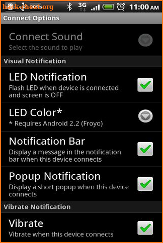 Notify! for Bluetooth (Free) screenshot