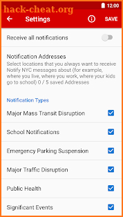 Notify NYC screenshot