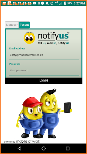 NotifyUs screenshot