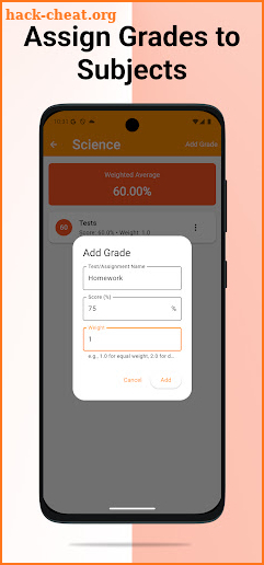 NotiGrade – Easy Tracker screenshot