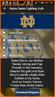 Notre Dame Ringtones Official screenshot