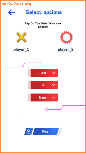 Noughts and Crosses : Board Game screenshot