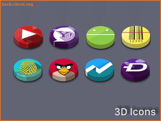 Nova 3D - icon pack Theme HD screenshot